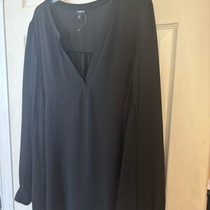 NWOT Torrid Black Women's Top size 5 x